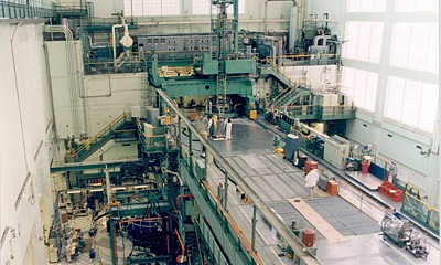 NRU reactor bridge