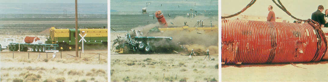 Locomotive crash test - OUCH